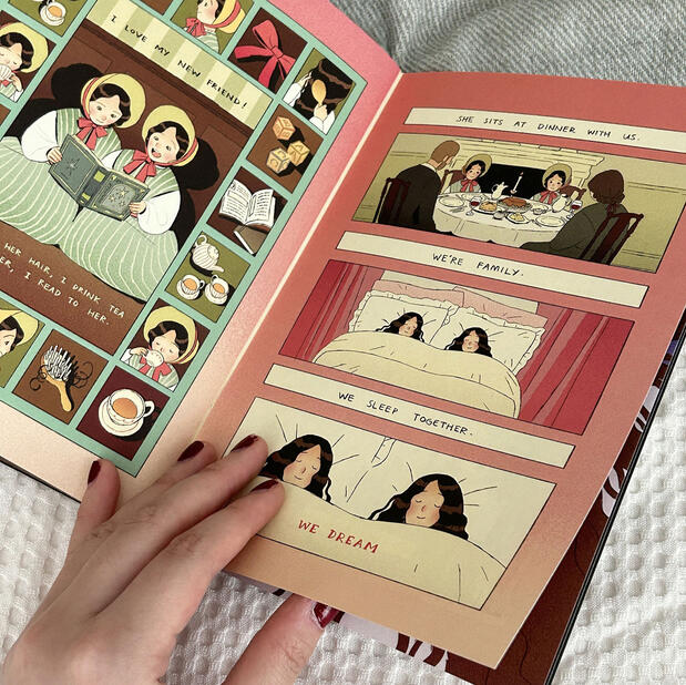 Girlhood zine pages