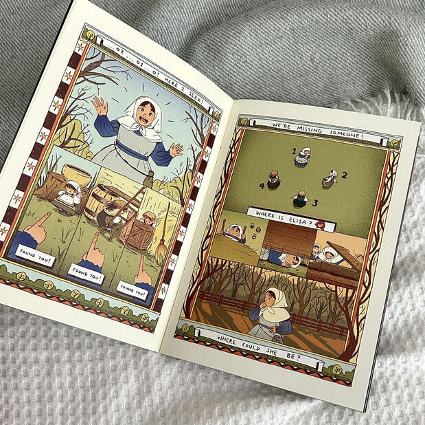 Girlhood zine pages