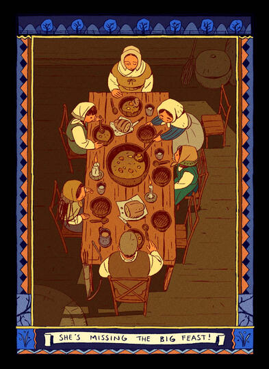 'Family' comic - page 14, end