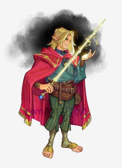 DnD Character Design Commission (shabuki)