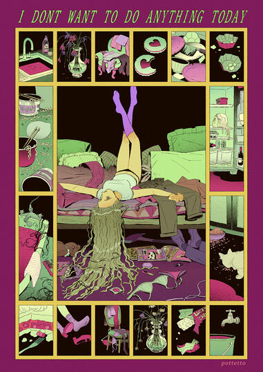 Bed Rot Illustration