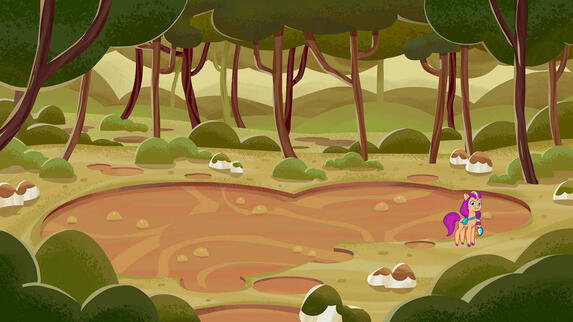 Pond in the Woods