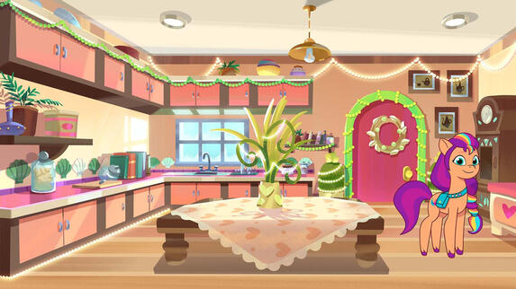 Granny Figgy's Cottage Interior