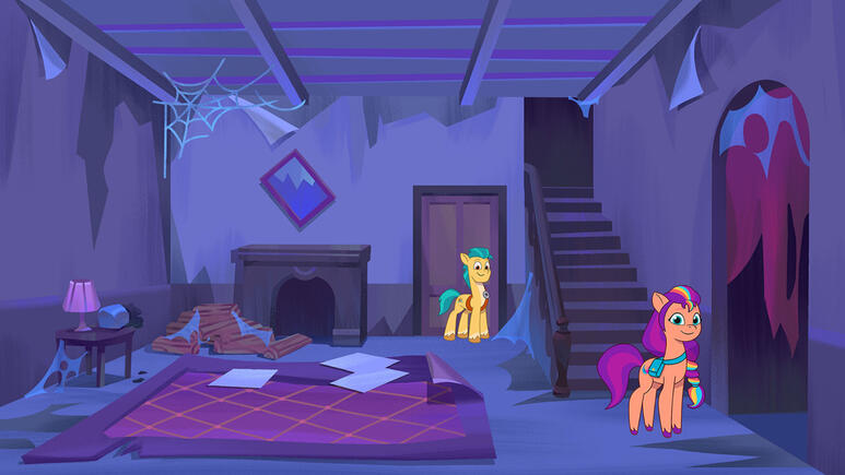 Haunted House Interior 1