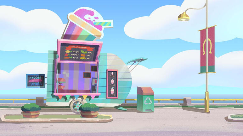 Maretime Bay Smoothie Cart