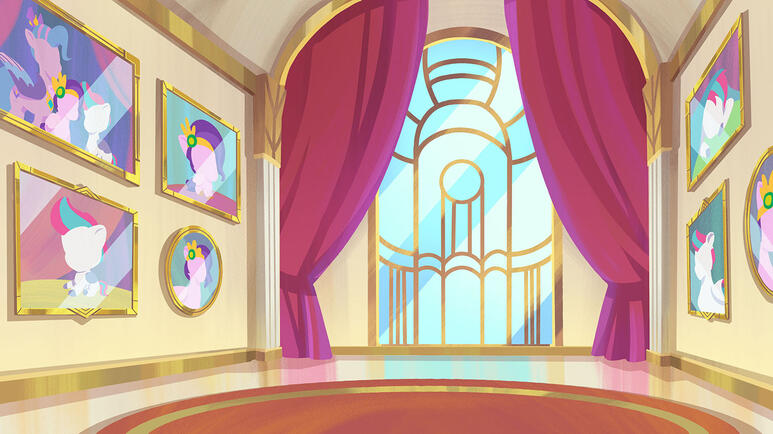 Zephyr Heights Castle Portrait Room